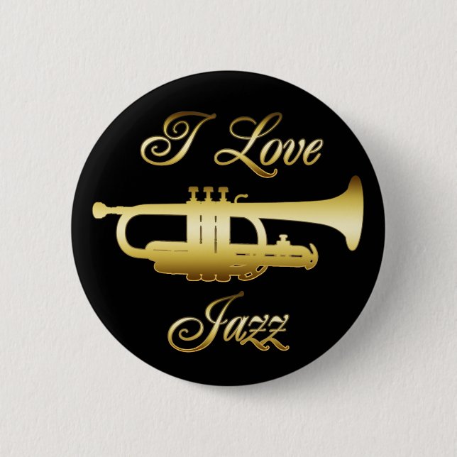 I LIEBE-JAZZ BUTTON (Vorderseite)