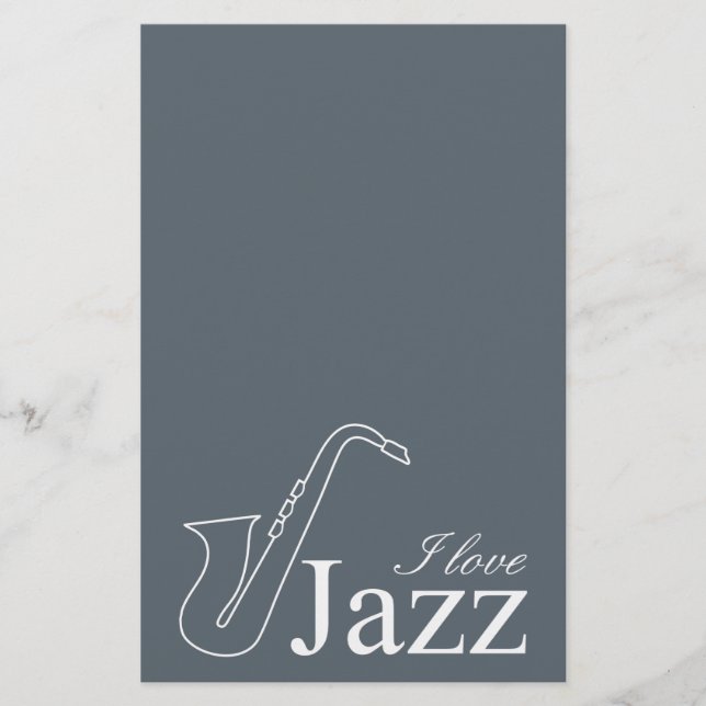 I Liebe Jazz Flyer (Vorne)