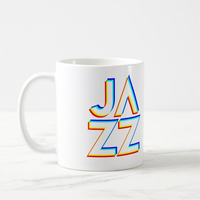 I Liebe Jazz Kaffeetasse (Links)