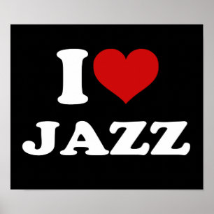 I Liebe Jazz Poster