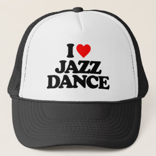 I LIEBE JAZZ TANCE TRUCKERKAPPE