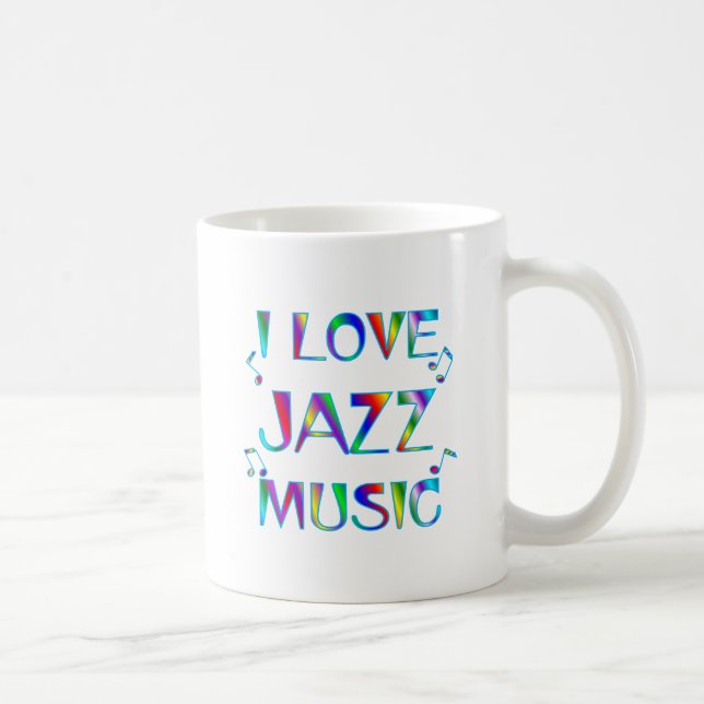 I Liebe-Jazz Tasse (Rechts)