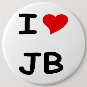 I Liebe JB Button