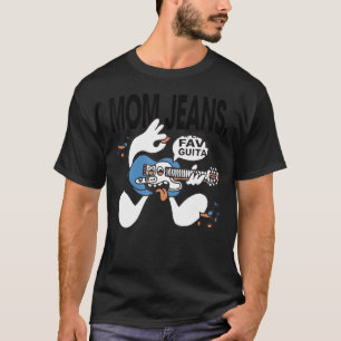 I Liebe Jeans Retro Arts Mama Rock Band für F T-Shirt