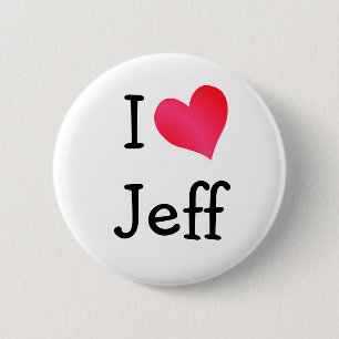 I Liebe Jeff Button