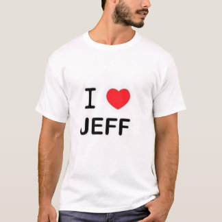 I Liebe Jeff T-Shirt