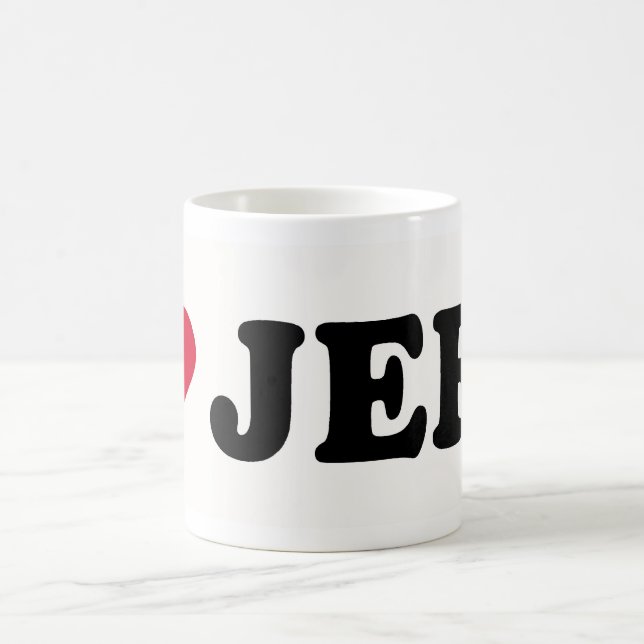 I LIEBE JEFF TASSE (Mittel)