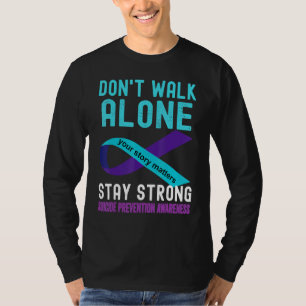 I Liebe Jemand Aquamarinen Lila Vorsorge gegen Sel T-Shirt