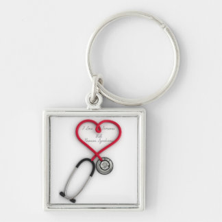 I Liebe jemand mit Noonan Schlüsselanhänger