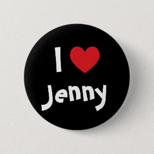 I Liebe Jenny Button