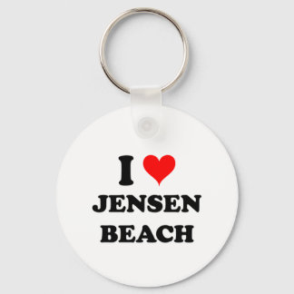I Liebe Jensen Beach Florida Schlüsselanhänger