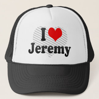 I Liebe Jeremy Truckerkappe