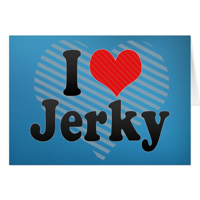 I Liebe Jerky (Vorderseite (Horizontal))
