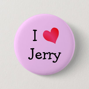I Liebe Jerry Button