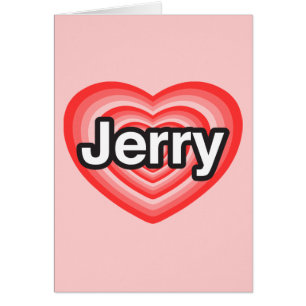 I Liebe Jerry. Liebe I Sie Jerry. Herz