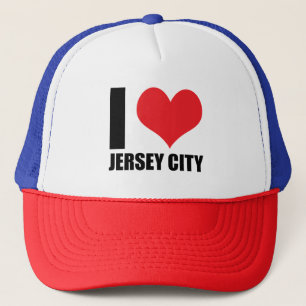 I Liebe Jersey City Truckerkappe