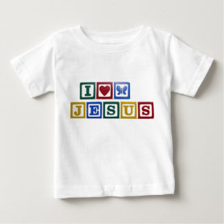 I Liebe Jesus Baby T-shirt