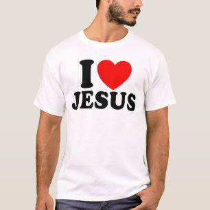 I Liebe Jesus Christliche Glaubensskirche Bibel Je T-Shirt
