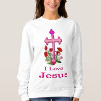 I Liebe Jesus Frauen Christliche Kleidung