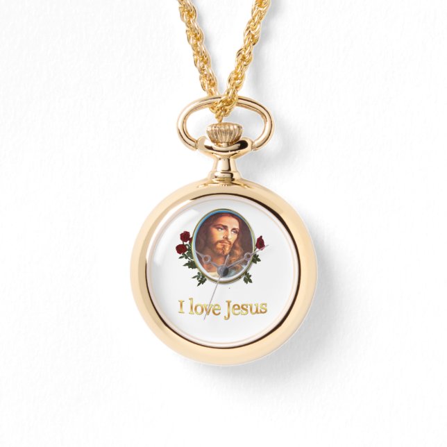 I Liebe Jesus Gaben Armbanduhr (Vorderseite)