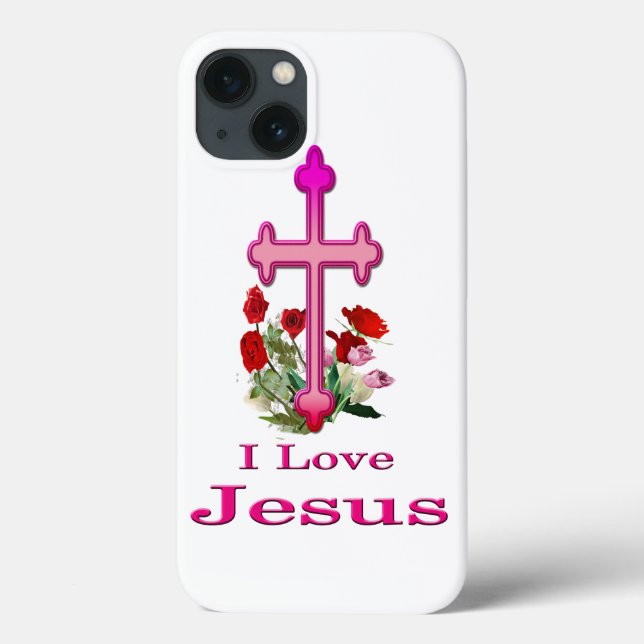 I Liebe Jesus Gaben Case-Mate iPhone Hülle (Rückseite)