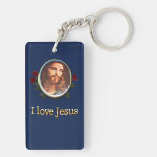I Liebe Jesus Gaben Schlüsselanhänger