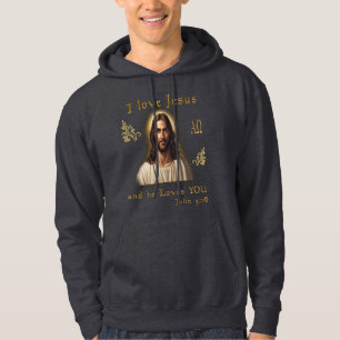 I Liebe Jesus Hoodie