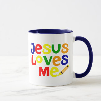 I Liebe Jesus/Jesus-Lieben ich Kaffee-Tasse Tasse