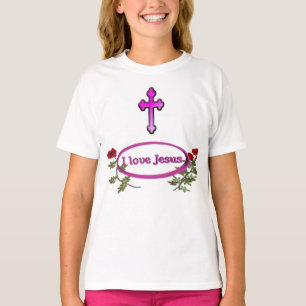 I Liebe Jesus Kleidung T-Shirt