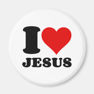 I LIEBE JESUS MAGNET