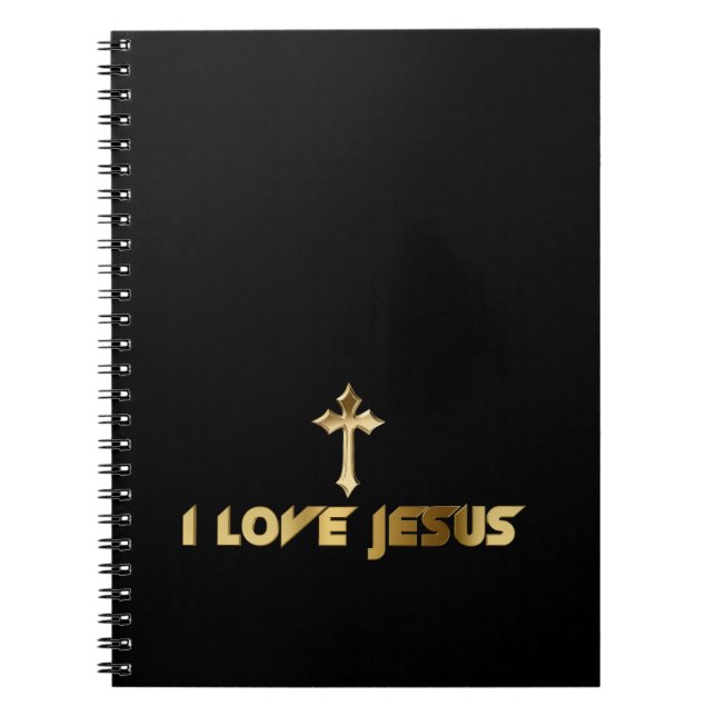 I Liebe Jesus Notizblock (Vorderseite)