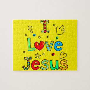 I Liebe Jesus Puzzle