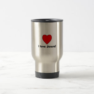I Liebe Jesus! Reisebecher
