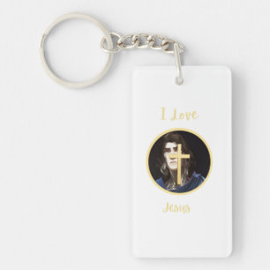 I Liebe Jesus Schlüsselanhänger