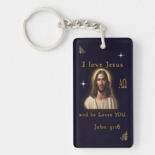 I Liebe Jesus Schlüsselanhänger
