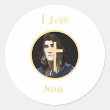 I Liebe Jesus Sticker