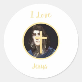 I Liebe Jesus Sticker
