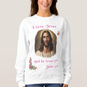 I Liebe Jesus Sweatshirt
