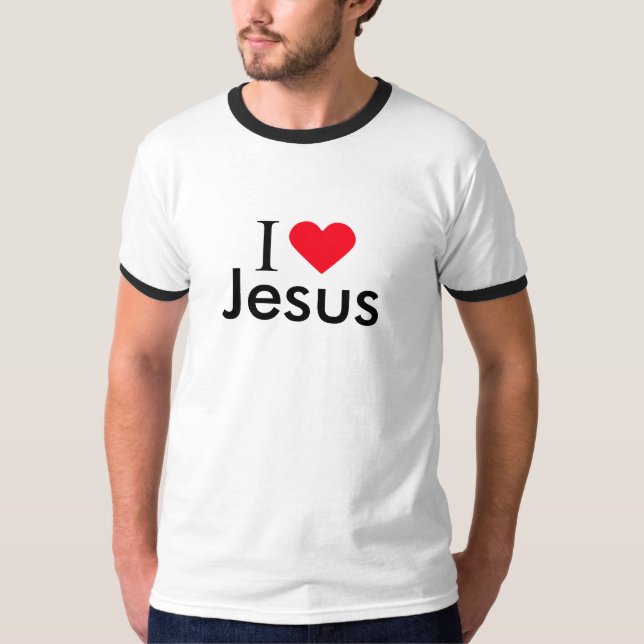 I LIEBE JESUS T-Shirt (Vorderseite)