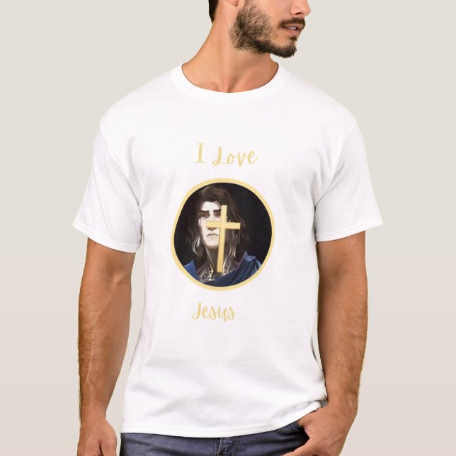 I Liebe Jesus T-Shirt (Vorderseite)