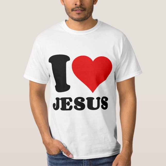 I LIEBE JESUS T-Shirt (Vorderseite)