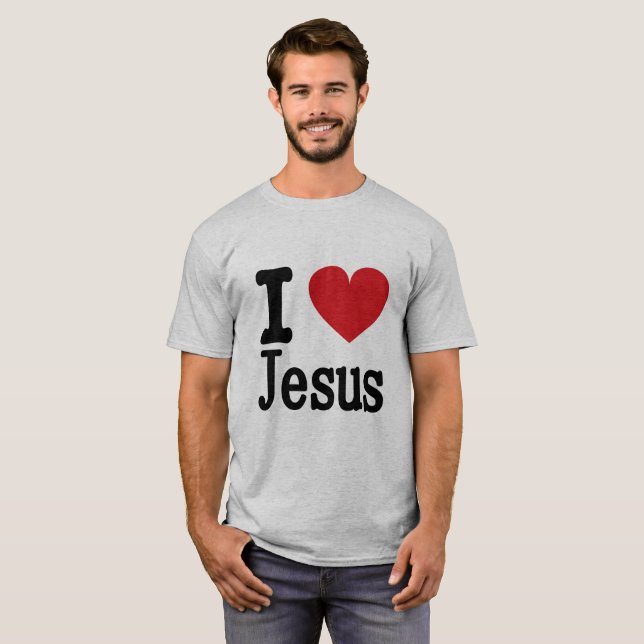 I Liebe Jesus T-Shirt (Vorne ganz)