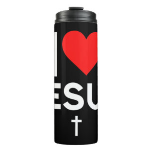 I Liebe Jesus T-ShirtSind Sie ein Patrioter Thermosbecher