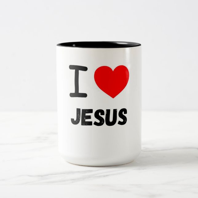 I LIEBE JESUS TASSE (Mittel)
