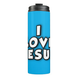 I Liebe Jesus Thermosbecher