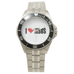 I Liebe Jesus Watch Armbanduhr