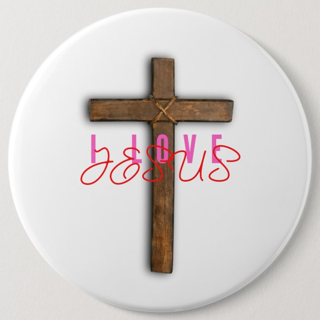 I Liebe Jesus Women's Button (Vorderseite)