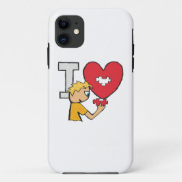 I Liebe Jigsaw Puzzles Case-Mate iPhone Hülle
