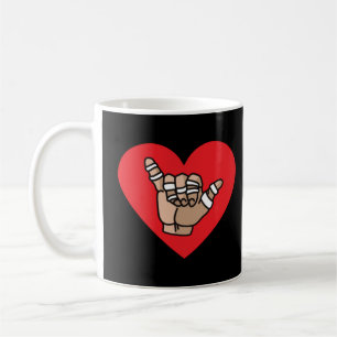 I Liebe Jiu Jitsu BJJ Brazilian Jiu Jitsu HerzVal Kaffeetasse