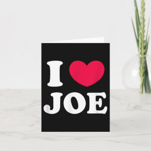 I Liebe Joe Karte